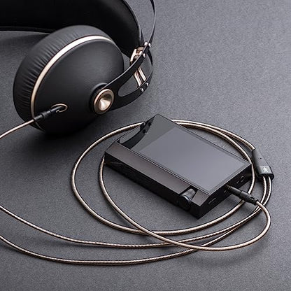 MEZE AUDIO | 2.5mm OFC Upgrade Balanced Cable for 99 Series | Silver-Plated OFC Copper | 2.5mm Male to Dual TS Mono 3.5mm Male Connector Plug | Cable Length 1.50m/4.9ft - size: 2.5 mm ( Balanced )
