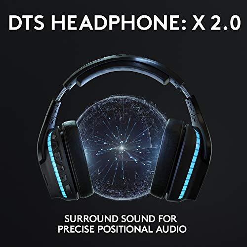 Logitech G635 DTS, X 7.1 Surround Sound LIGHTSYNC RGB PC Gaming Headset - style: Wired