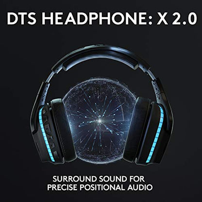 Logitech G635 DTS, X 7.1 Surround Sound LIGHTSYNC RGB PC Gaming Headset - style: Wired