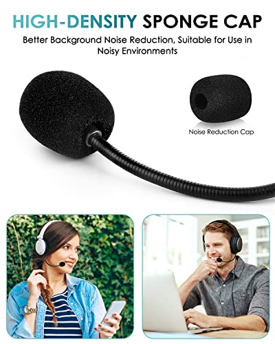 AKKE Mic Replacement Compatible with SteelSeries Arctis 1 3.5mm Jack Detachable Microphone Boom Noise Cancelling for Gaming Headsets