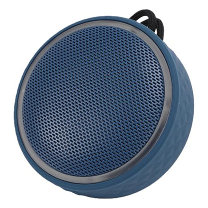 Fabater Bluetooth Speaker, IPX6 Water Proof Shower Speaker with RGB Lighting, Portable Speakers with Lanyard & Suction Cup, Wireless Loud Clear Sound for Pool, Beach & Kayaking (Blue) - color: Blue