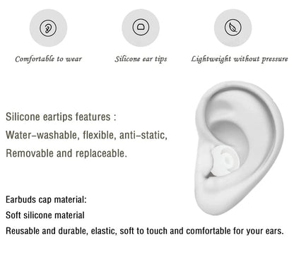 Replacement Silicone Ear Tips Earbuds Buds Set Compatible with Powerbeats Pro Beats Wireless Earphone Headphones,4 Pairs（White） - color: White