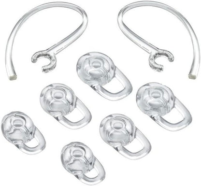 D & K Exclusives Earbuds Eargel Earhooks Replacement Earbuds Ear-Tips and Earhook 2 Small 2 Medium 2 Large and 2 Earhook