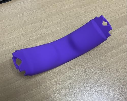 Silicone Headband Pad for Skullcandy Crusher Evo Headphones, Headband Protector Cover Pad, Headband Cushion (Purple) - color: purple