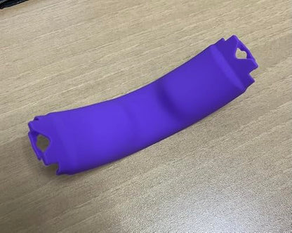 Silicone Headband Pad for Skullcandy Crusher Evo Headphones, Headband Protector Cover Pad, Headband Cushion (Purple) - color: purple