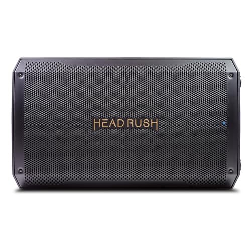 HeadRush FRFR112 MKII 2500W Electric Guitar Amplifier for Modellers | Full-Range Flat-Response 12" Floor Wedge Speaker with Bluetooth for Multi-FX and Amp Modeling Processors - size: 12-inch