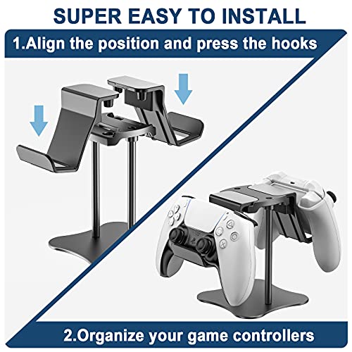 OIVO Portable Electronic Device Stand, Compatible with Controllers, Headphones, and Phones, Sturdy and Durable Design, Anti-Slip Feet, Quick and Easy to Install