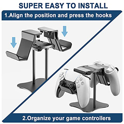 OIVO Portable Electronic Device Stand, Compatible with Controllers, Headphones, and Phones, Sturdy and Durable Design, Anti-Slip Feet, Quick and Easy to Install