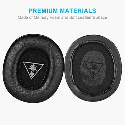 Ear Force XO Seven Ear Pads, Replacement Protein Leather Earpads for Turtle Beach XO 7, Recon 50 60P, Stealth 500 P X, 600 Gen 1, 350VR 400 420X 450 520 X12 300 Atlas Headphones (Not for XO7 Pro)