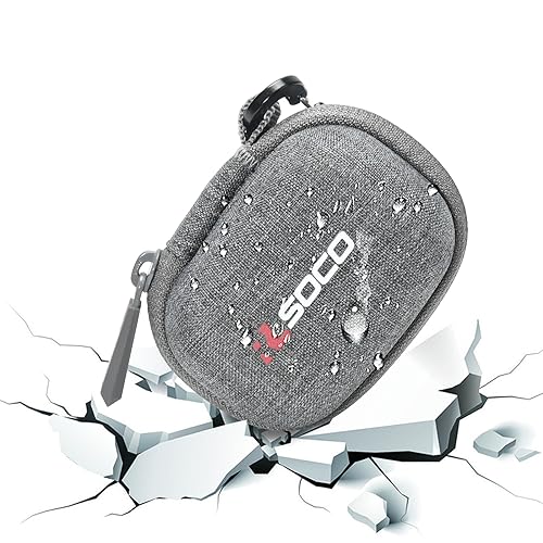 RLSOCO Carrying Case for Sony WF-1000XM5 The Best Truly Wireless Noise Cancelling Earbuds - Grey (Case Only) - color: WF-1000XM5 Case Grey