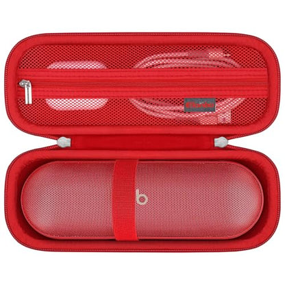 Carrying Case for Beats Pill - Portable Bluetooth Speaker/Beats Pill x Kim - color: Red