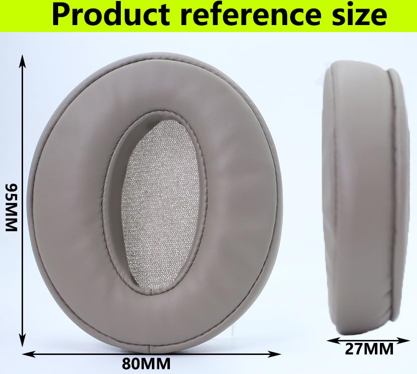 Replacement Ear Pads Compatible with Sennheiser HD4.50BT Champagne Gold | for Sennheiser HD4.50BTNC HD4.40BT Headphone Memory Foam/Protein Leather Earpads Earmuffs - color: Champagne gold