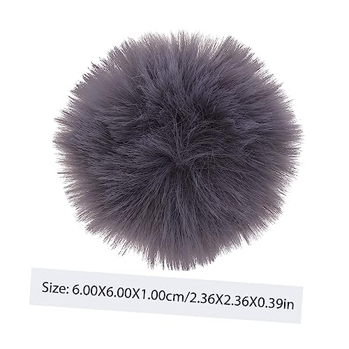 BESPORTBLE 2pcs Windproof Fleece Mic Furry Cover Windscreen Cover for Outdoor Recording