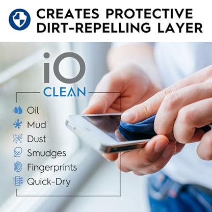 Screen Cleaner Spray (16oz+16oz) – Cleaning Kit for LCD LED OLED TV | Smartphone, iPad, Laptop, Touchscreen, Computer Monitor, Other Electronic Devices – 2 Microfiber Cloths and 4 Nozzles - size: 32 Fl Oz (Pack of 2)