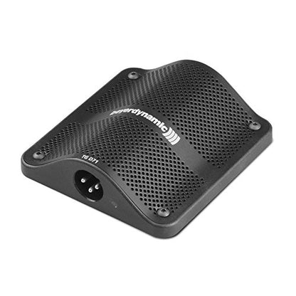 beyerdynamic TG D71C Rugged Semi-Cardioid Condenser Boundary Microphone for Kick Drum, Bass Drums, Other Drums, Cajon, Percussion and Piano. Phantom Power, XLR Connector, Made in Germany, Black.
