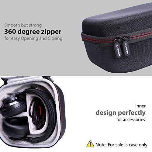 LTGEM Hard Case for JBL Quantum 100M2/100/One/250/300/810 Gaming Headphones | Fits JBL Quantum 100M2/One/50/100/200/250/300/400/600/610/800/810 Wired Over Ear Gaming Headphones