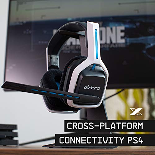 ASTRO Gaming Logitech G A20 Gen 2 Wireless Headset PlayStation - White/Blue | Compatible with PlayStation 5, PlayStation 4, PC, Mac - style: PS5, PS4, PC/Mac