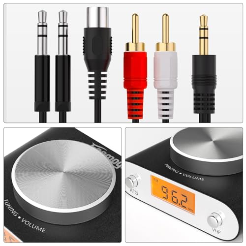 Facmogu FM Radio Receiver, Professional Si4730 Radio Receiver Mini Fm Tuner - style: FM Radio