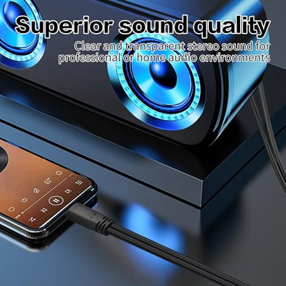 YACSEJAO USB C to 6.35mm TS Audio Cable,1m USB Type C Male to Dual 6.35mm Mono Male 1/4 inch Stereo Splitter Cable for Phone,Laptop,Amplifier,Mixer (Right Angle) - style: Right Angle