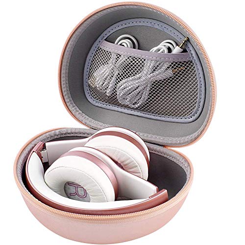 Hard Travel Headphone Case with Wireless Microphone Case Compatible with JBL Wireless Two Microphone System