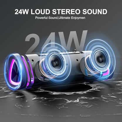 aowoka Bluetooth Speaker,Smart Bluetooth Tracker, Item Finder, Trakcer Tag Locator for Keys, Luggage