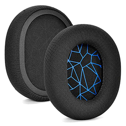 Defean Earpads for SteelSeries Arctis 7/9 (Not Fit Nova)-Blue Line - color: Black_blue