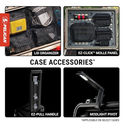 Pelican Air 1615 Case No Foam - Black - color: Black, size: No Foam (Empty Case)