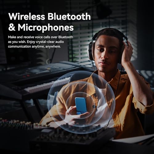 Khadas Tea Portable Headphone Bluetooth Amplifier,HiFi Hi-Res DAC USB Bluetooth 5.0, LDAC/aptX HD, PCM, DSD, MQA 32bit/384KHz ESS ES9281ACPro Qualcomm QCC5125 (Teal Blue) - color: Teal Blue