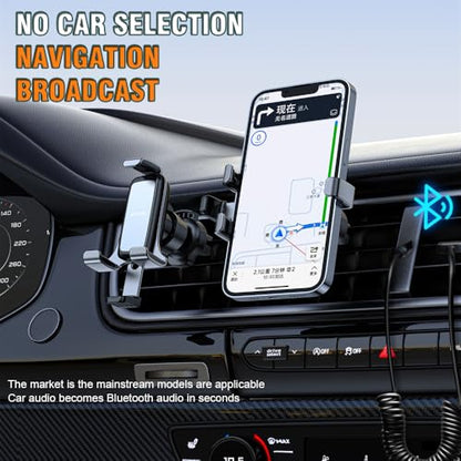 Bluetooth Aux Adapter for Car USB Aux Bluetooth 5.3 Adapter - size: T21