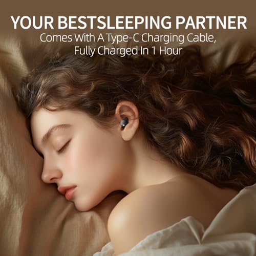 Sleep Earbuds for Side Sleepers, Ultra-Mini Wireless Sleep Headphones