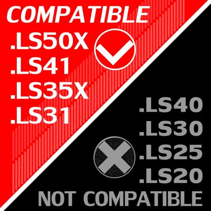 LS50X Replacement Ear Pads Compatible with LS50X LS35X LS41 LS31 Headset (Cooling Gel Fabric)