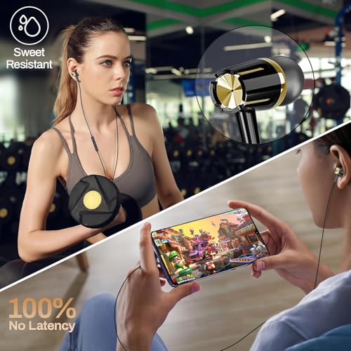 3 Pack Wired Earbuds USB C,Headphones Microphone for iPhone 17/16/15 | Type C Earphones for iPhone 17 Pro Max/Galaxy S25 S24 S23 Volume Control Noise Isolating