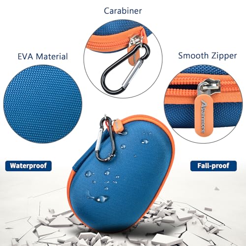 Carrying Case for JBL Clip 5 and for JBL Clip 4 Speaker - color: Blue