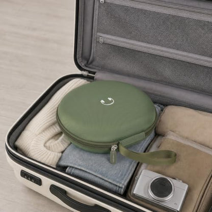 Comecase Headphone Case for JBL Tune 770NC，for JBL Live, 770NC, 660NC, 650B | Adjustable Divider, Cable Space and Carry Handle for Commuting, Gym and Travel, Students and Music Lovers - Military Green - color: Military Green