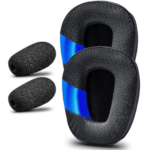 Ear Pads Compatible with B450-XT B550-XT Headset I with Microphone Foam (Cooling Gel Breathable Mesh)