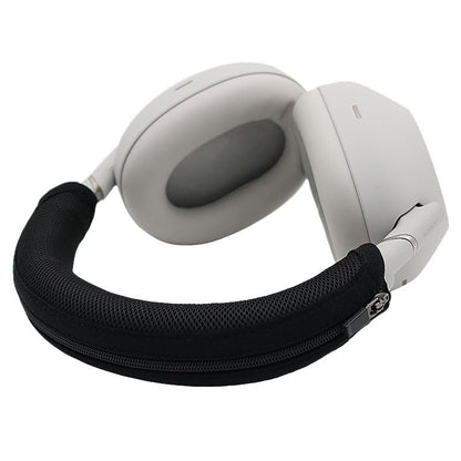 WH-1000xm6 Headband, Replacement Mesh Fabric Headband Pad Cushion for WH-1000xm6 Headband Cover (Black)