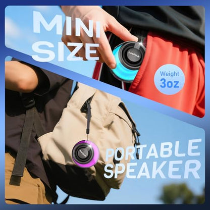 Magnetic Bluetooth Speaker, Mini Speaker, Loudspeaker with Bass Diaphragm