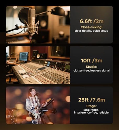 Warrky XLR Cables 6.6ft 2 Pack [Oxygen-Free Copper (OFC), Gold-Plated Connector] Balanced Microphone Cable Male to Female Professional Hi-Fi XLR Cable - style: 6.6ft 2 pcak