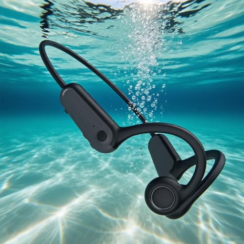 True Bone Conduction Open Ear Headset Waterproof Stereo Bluetooth Earphone Pairless Wear Ideal Choice for Driving Bicycling Running Skiing-B8 Black - color: Bone Conduction B8 Black