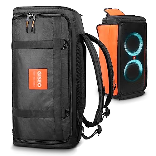 Speaker Bag Travel Case Replacement for JBL Party Box Series, Portable Speaker Carry Tote Bag Backpack for JBL Speaker (For JBL partybox 310 black) - color: For JBL partybox 310 black