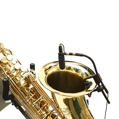 Clip-On Saxophone Microphone Phantom Power