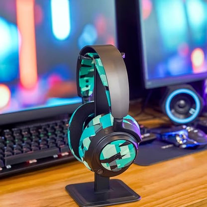 WC Side Plates for Arctis Nova Pro Wireless, Pro Wired & Nova Elite | Made by Wicked Cushions | Also fits Nova Pro Omni, 7, 7X & 7P | Cyan Prism - color: Cyan Prism
