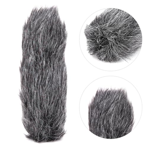 Windscreen Muff, Microphone Windshield, Furry Microphone Windscreen for VideoMic GO Outdoor Recorder