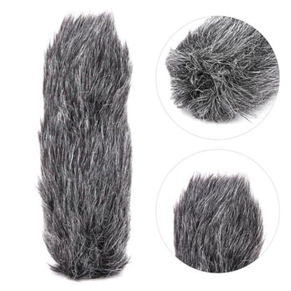 Windscreen Muff, Microphone Windshield, Furry Microphone Windscreen for VideoMic GO Outdoor Recorder