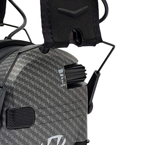 Walker's Razor Slim Electronic Muff - color: Carbon, size: One Size