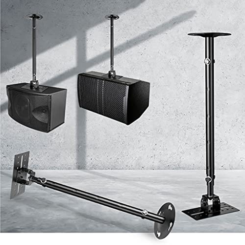 Speaker Bracket Speaker Ceiling Bracket Speaker Wall Bracket Heavy-Duty Surround Speaker Stand Universal Size Speaker Stand can Withstand 50kg Speaker Stand