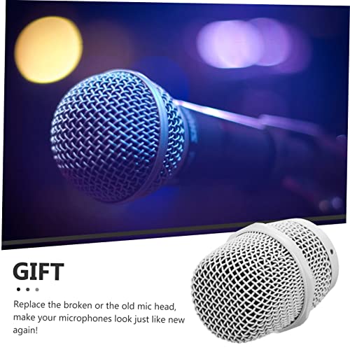 Wireless Microphone Steel Mesh Head Microphone Grill for Mic Pop Filter