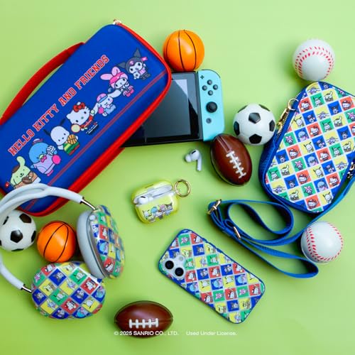 Sonix x Sanrio Protective Case Cover for AirPods Max Headphones - Stylish TPU Hard Shell Ear Cup Covers | Hello Kitty & Friends Sports - color: Hello Kitty and Friends Sports