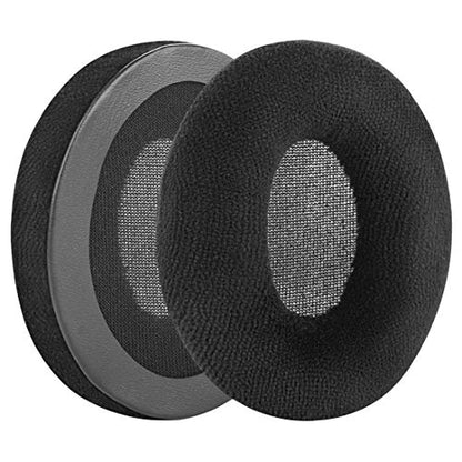 Geekria Comfort Velour Replacement Ear Pads for Sennheiser Momentum On-Ear, Momentum 2.0 On-Ear (Do Not Fit 2.0 Over-Ear) Headphones Ear Cushions (Black)