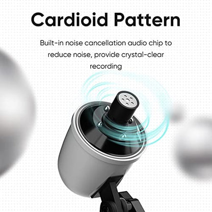 Microphone Headphone USB Plug Wired Streaming Mic Game Vocal Record Apply